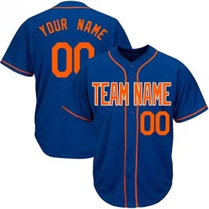 Custom-Royal-Baseball-Jersey-with-Orange Custom Royal Baseball Jersey with Orange