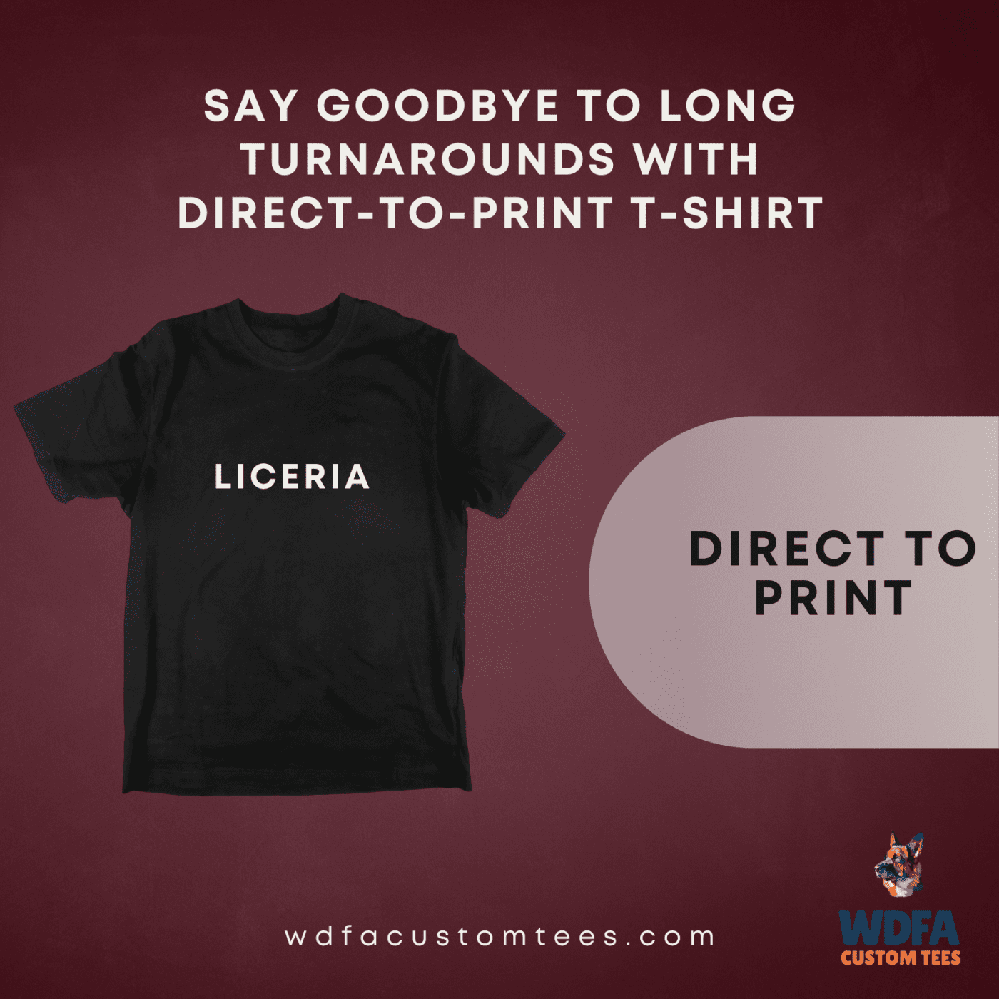 Say Goodbye to Long Turnarounds with Direct-to-Print T-Shirt, custom t-shirts, t-shirt printing, custom tshirts, tshirt printing, custom t shirts, t shirt printing