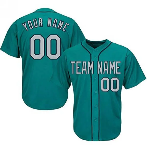 Custom Northwest Green Baseball Jersey