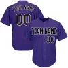 Custom Purple Baseball Jersey